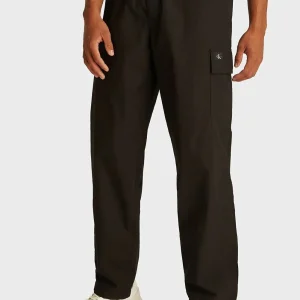 Popeline Trousers Cargo Uomo