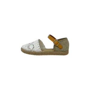 Ballerine VULLADI 7356-681 MACRAME BLANCO bambina