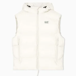 Smanicato Con Cappuccio Logo Dietro Uomo