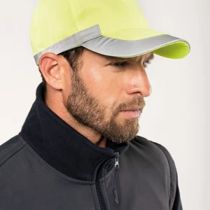 WKP123 - Cappellino 5 pannelli fluorescente