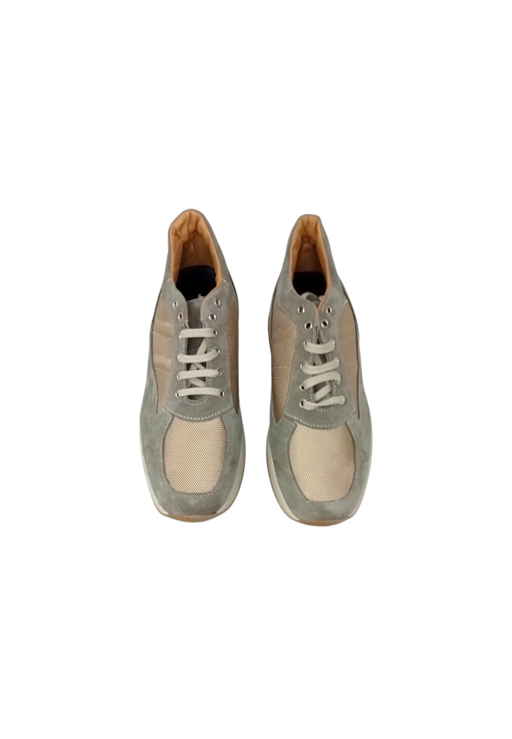 Italia Leone Sneaker taupe camoscio 7002 est uomo - immagine 4