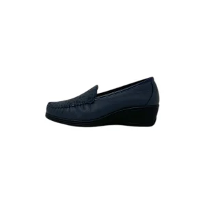 Mocassino comfort 2377 NAPPA BLEU donna