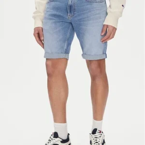 Bermuda 5 Pockets In Jeans Uomo