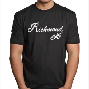 t-Shirt Logo Rilievo Ricamato Grande Uomo