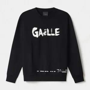 Felpa Giro Logo Pittato Gr Uomo