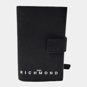 Portacarte Acciaio Saffiano Uomo