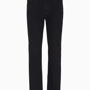 Jeans 5 Pockets Slim Logo Aquila Uomo