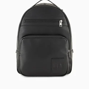 Zaino In Pelle Tasca e Zip Uomo