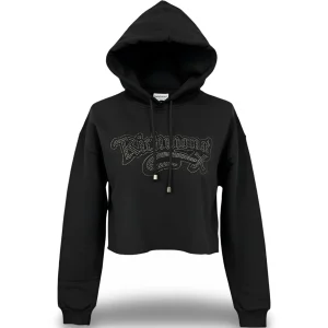 Felpa Con Cappuccio Con Borchie Donna