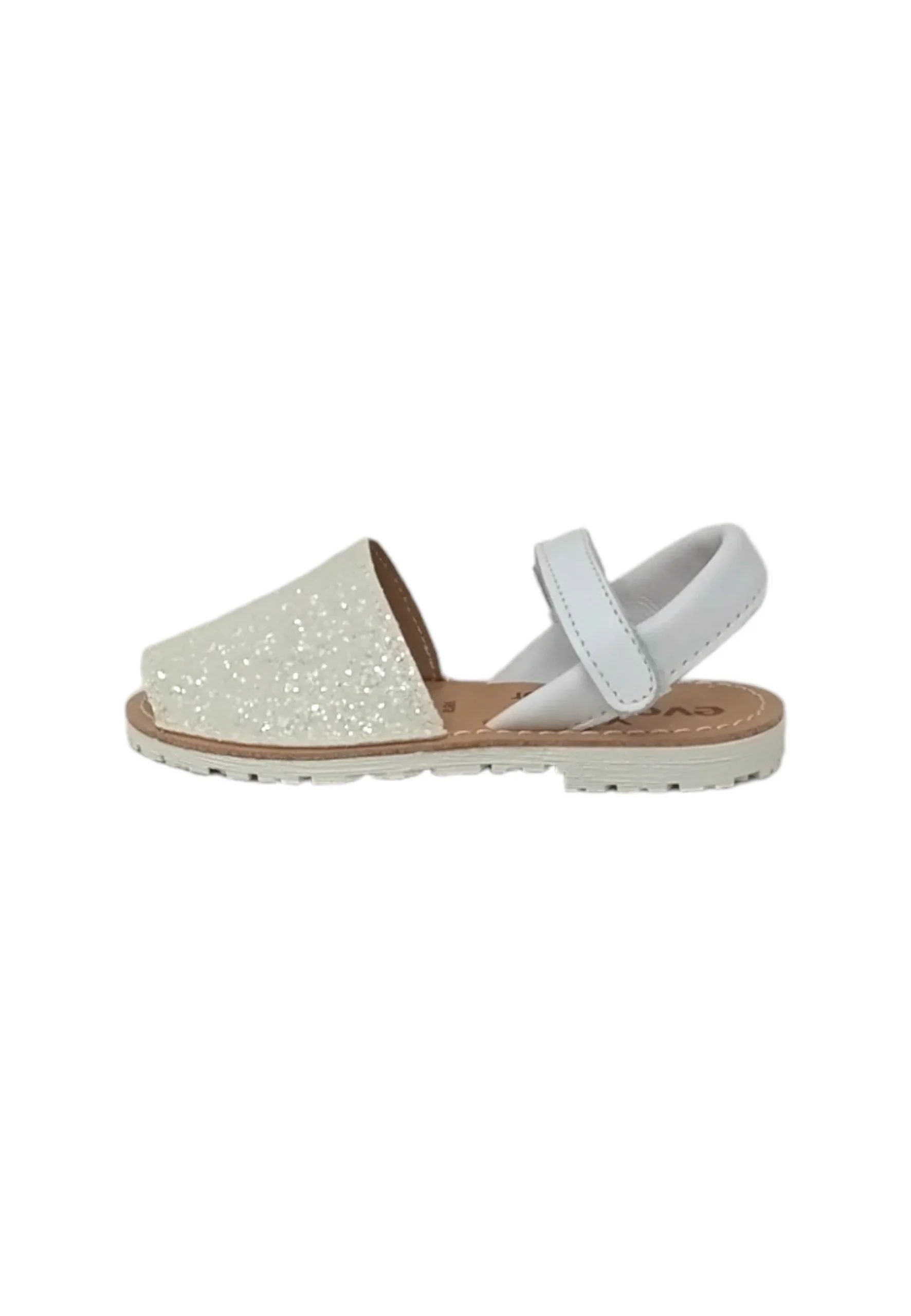 Minorchina JOLLY TIA GLITTER BIANCO bambina