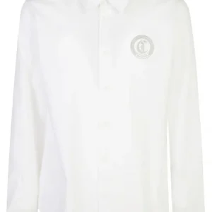 Camicia Cot. Popeline Logo Snake Uomo