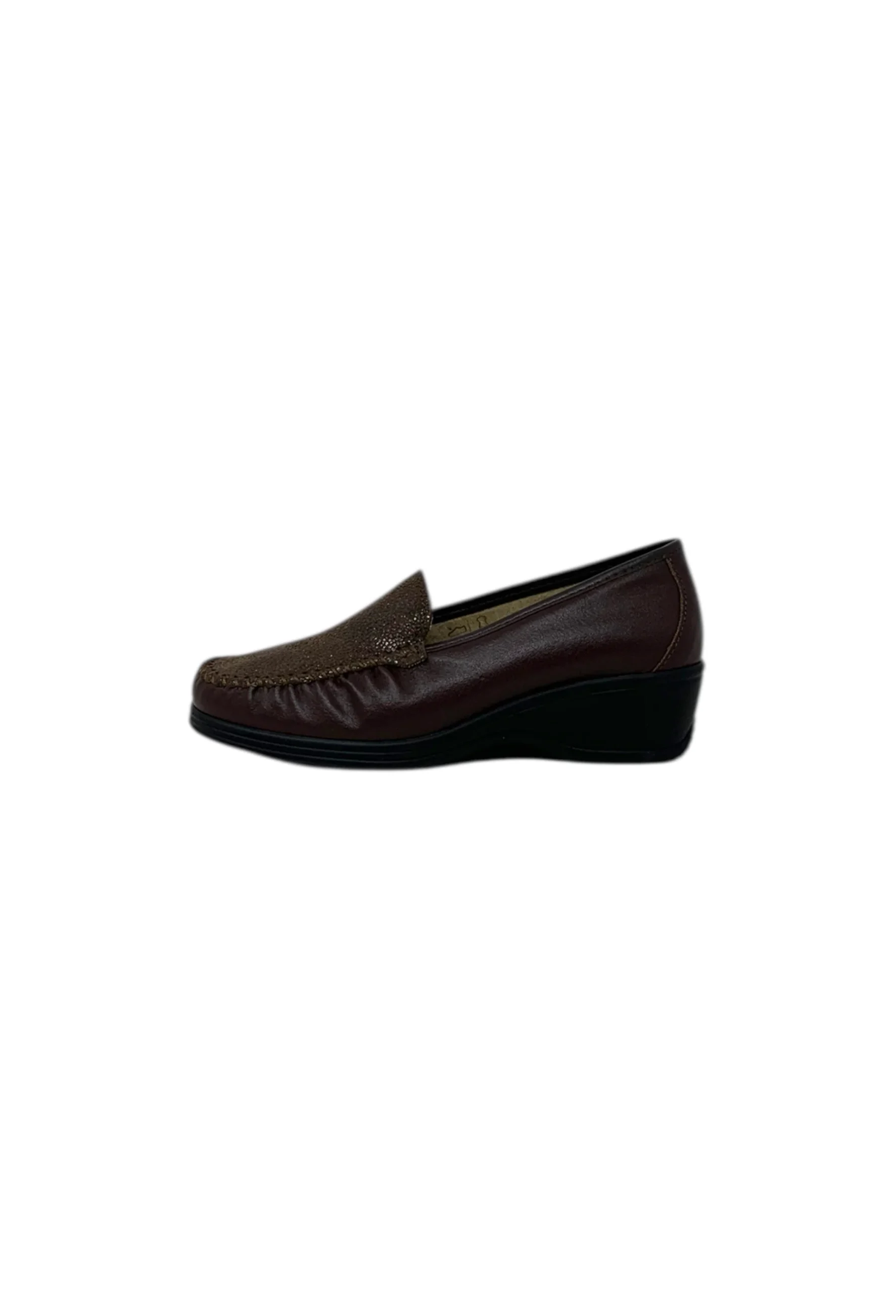 Mocassino comfort 2377 MARRONE donna - immagine 2