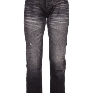 Jeans Destroy Slim Tapered Stonew Uomo