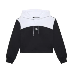 Felpa Bicolor Corta Donna