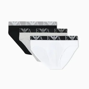 Slip Grafiche Stretch 3-Pack Uomo