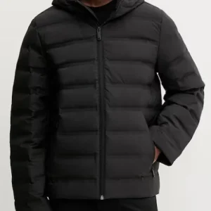 Bomber Embossed Logo Quilte Uomo