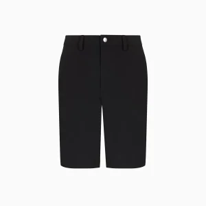 Bermuda Golf Pro Tecnico Logo Retro Uomo