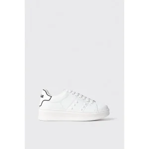 Sneakers Action Leather Borchie Uomo