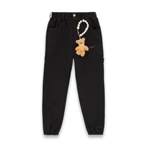 Pantaone In Felpa Logo Piccolo Donna