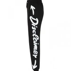 Pantalone Felpa Stampa Laterale Donna