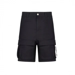 Bermuda In Gabardine Con Tasconi Uomo