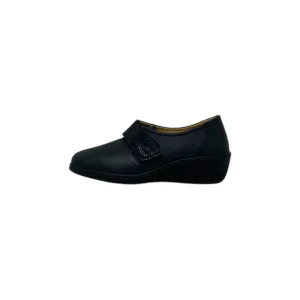 Scarpa elasticizzata linea comoda Stile Di Vita 2906 NERO Donna