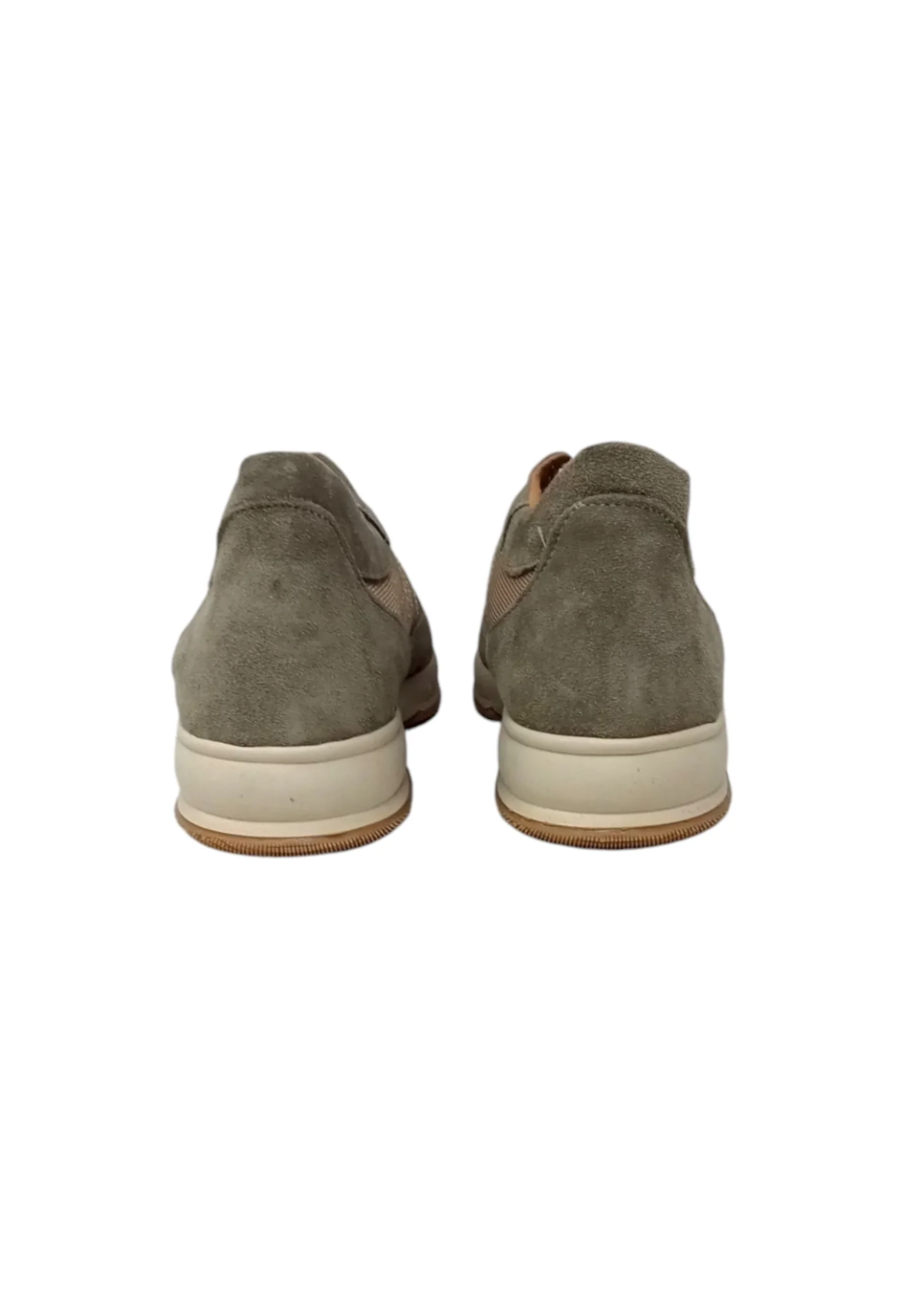 Italia Leone Sneaker taupe camoscio 7002 est uomo - immagine 5