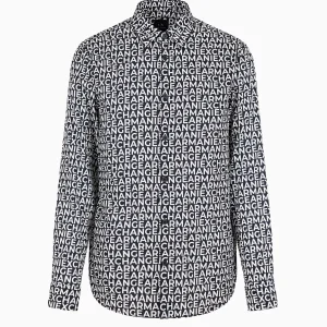 Camicia Logo Allover