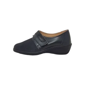 Mocassino linea comoda STILE DI VITA 2917 NAPPA NERO Donna