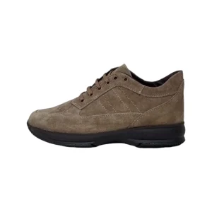 Italia Leone Sneaker taupe camoscio 7002 uomo