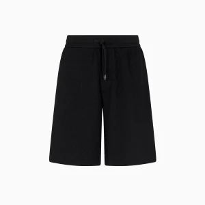 Bermuda Logo In Rilievo Allover Uomo