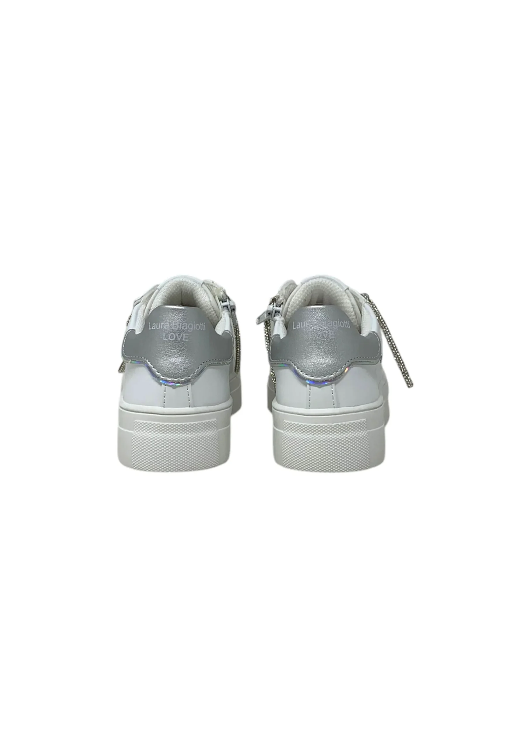 Sneaker LAURA BIAGIOTTI 9501 wht/silver bambina/ragazza - immagine 5