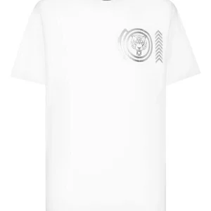 t-Shirt Round Neck Logo Tiger Uomo