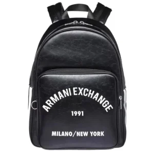 Zaino Pelle Logo Stampato Gr Uomo