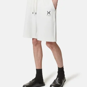 Bermuda In Felpa Logo Later. Gr Uomo