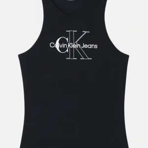 Canotta Doppio Logo Ricamato Donna