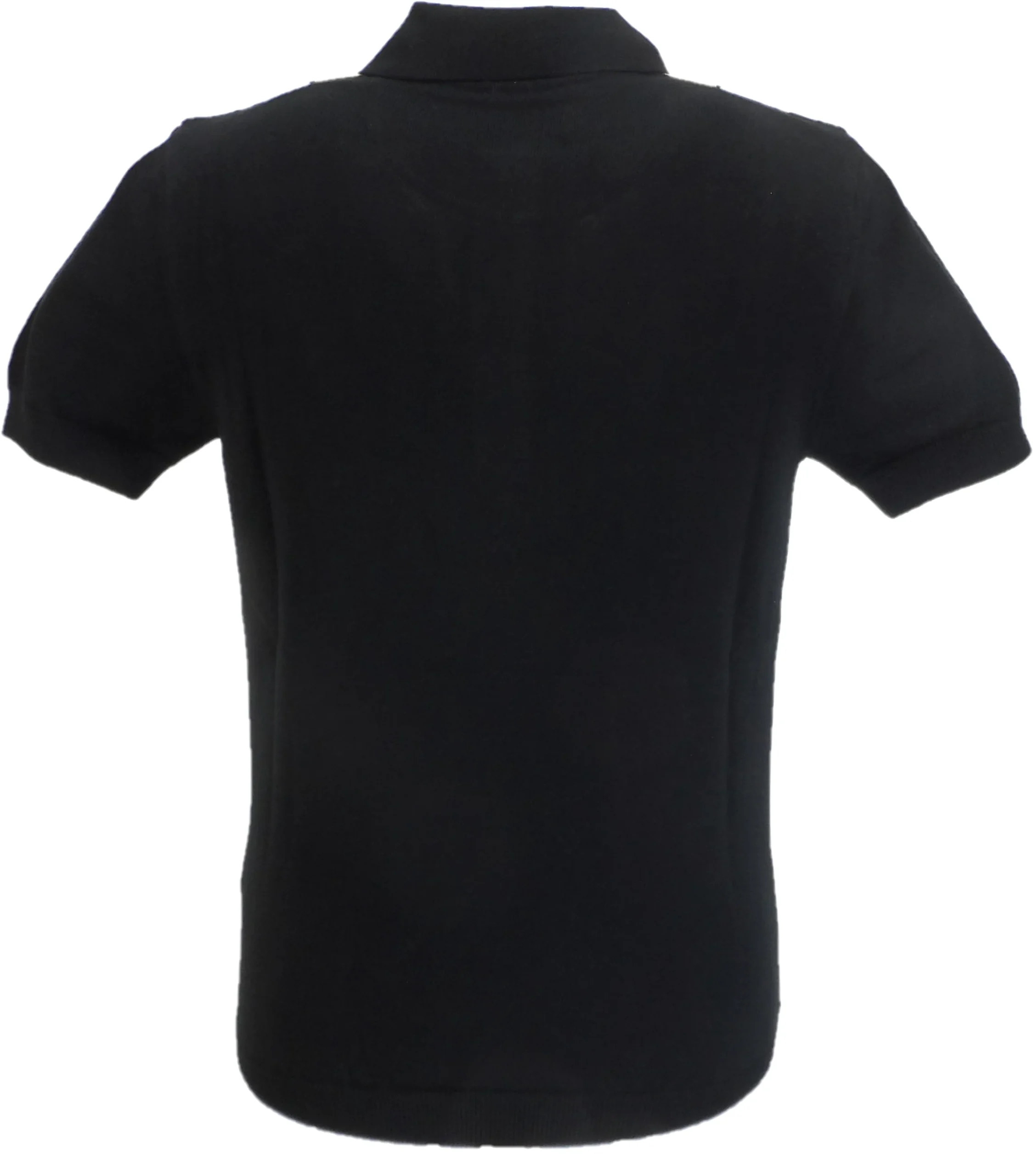 Trojan Records Black/Mustard/Gold Textured Stripe Polo Shirts - immagine 3