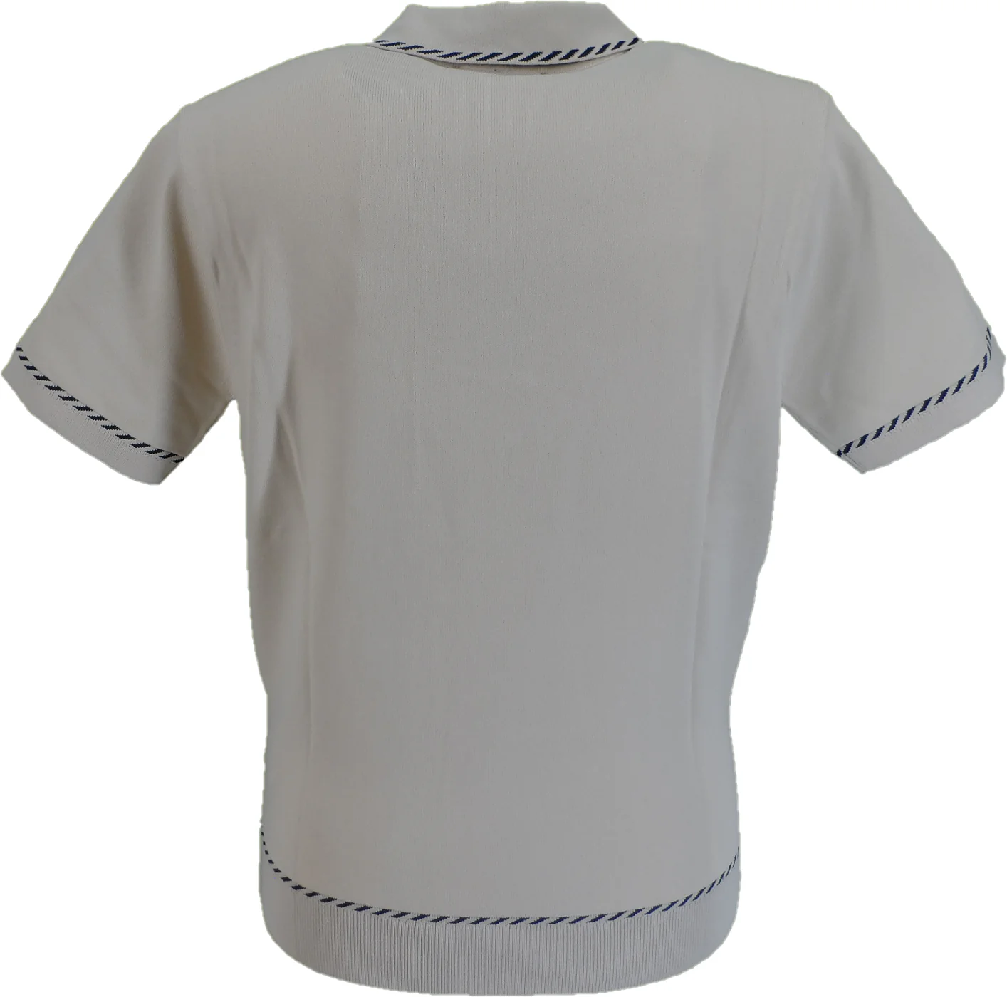 Gabicci Mens Linen Archive Routledge Knitted Polo Shirt - immagine 3