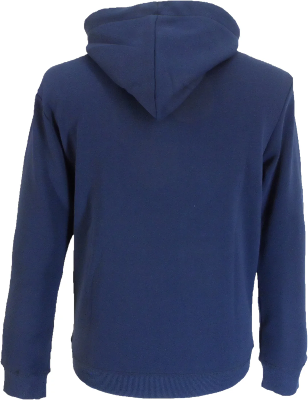 Lambretta Mens Navy Blue Stripe Logo Hooded Top - immagine 3