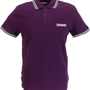 Lambretta Winter Bloom Retro Target Logo 100% Cotton Polo Shirts