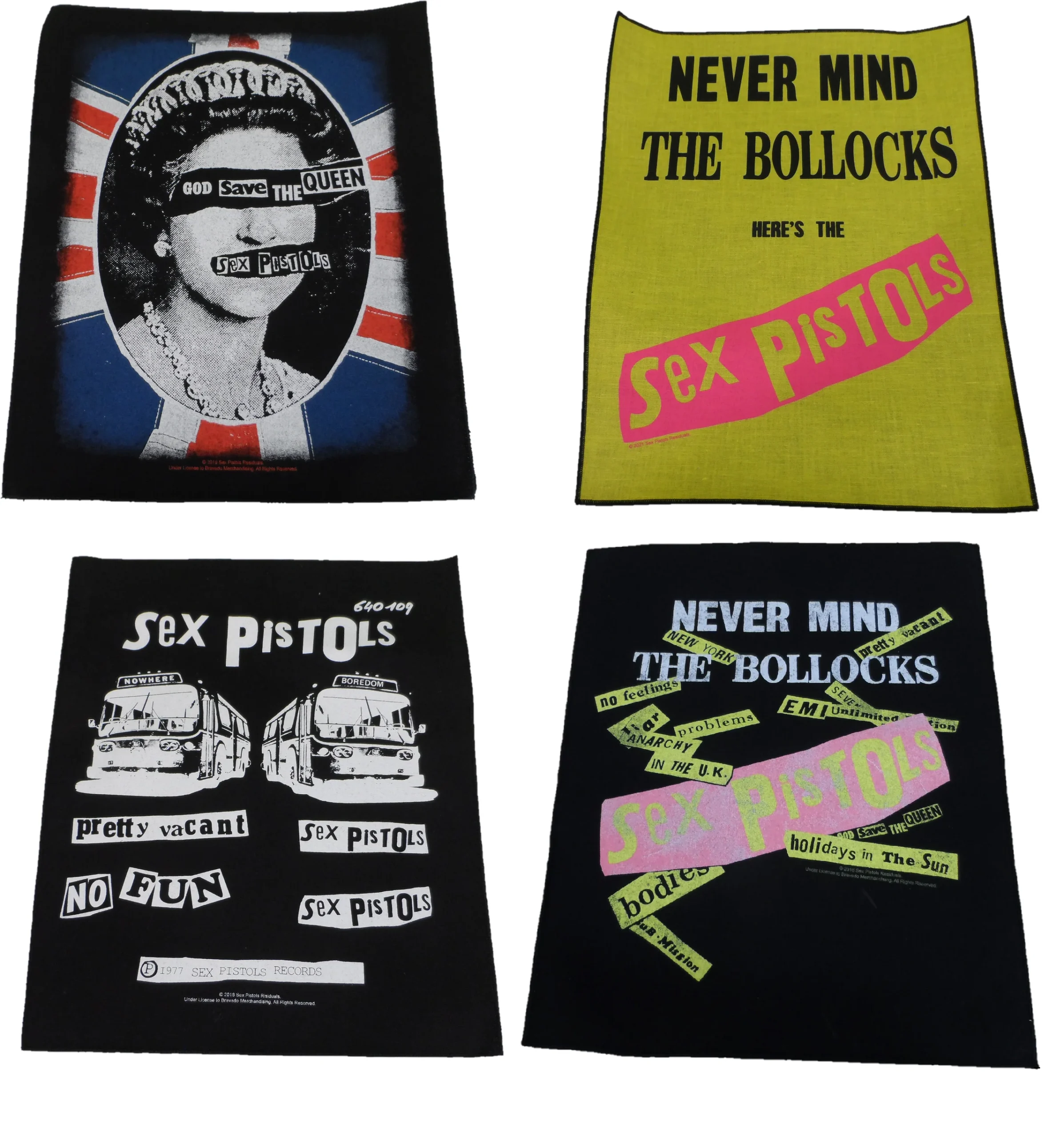 The Sex Pistols Sew On Back Patch - immagine 2