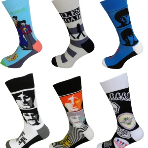 Mens Officially Licensed Beatles Socks Lots Of Colours