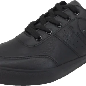 Ben Sherman Mens Scooper Black Retro Mod Trainers