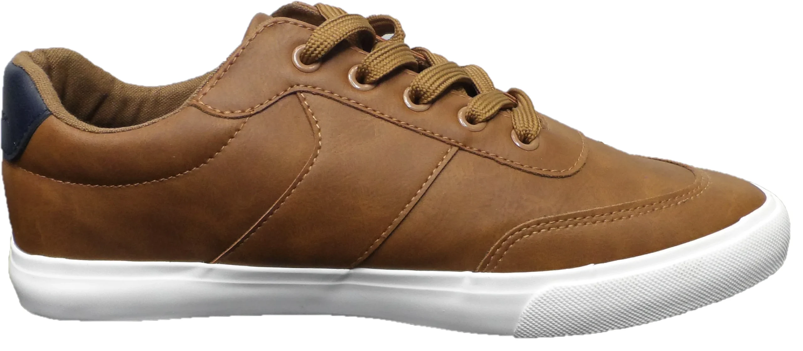 Ben Sherman Mens Scooper Tan Retro Mod Trainers - immagine 5