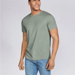 GI6400 - T-shirt uomo girocollo Sofstyle