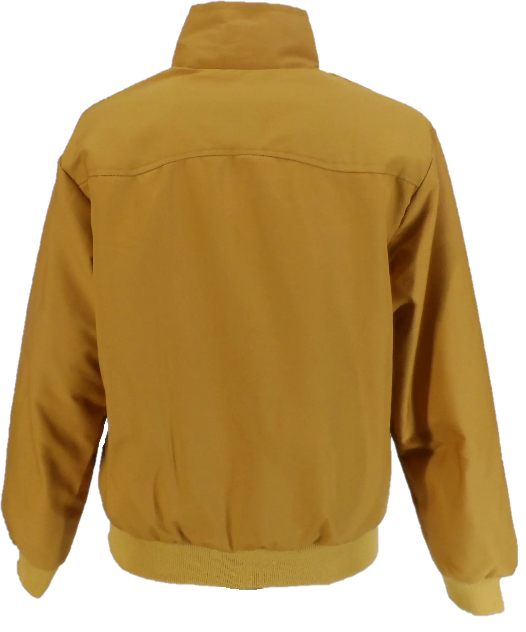 Mazeys Mens Gold Harrington Jacket - immagine 3