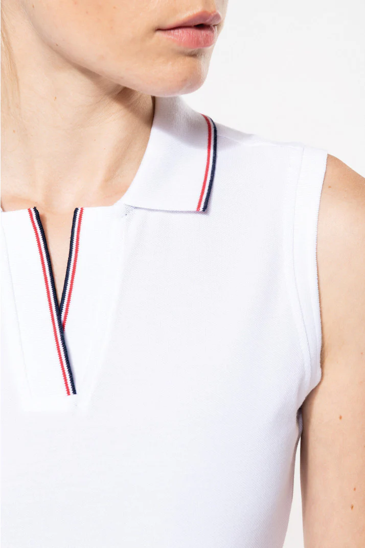 K224 - Polo donna senza maniche - immagine 5