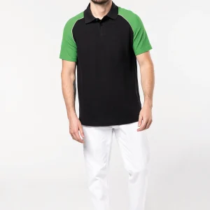 K226 - Baseball - Polo piqué manica corta