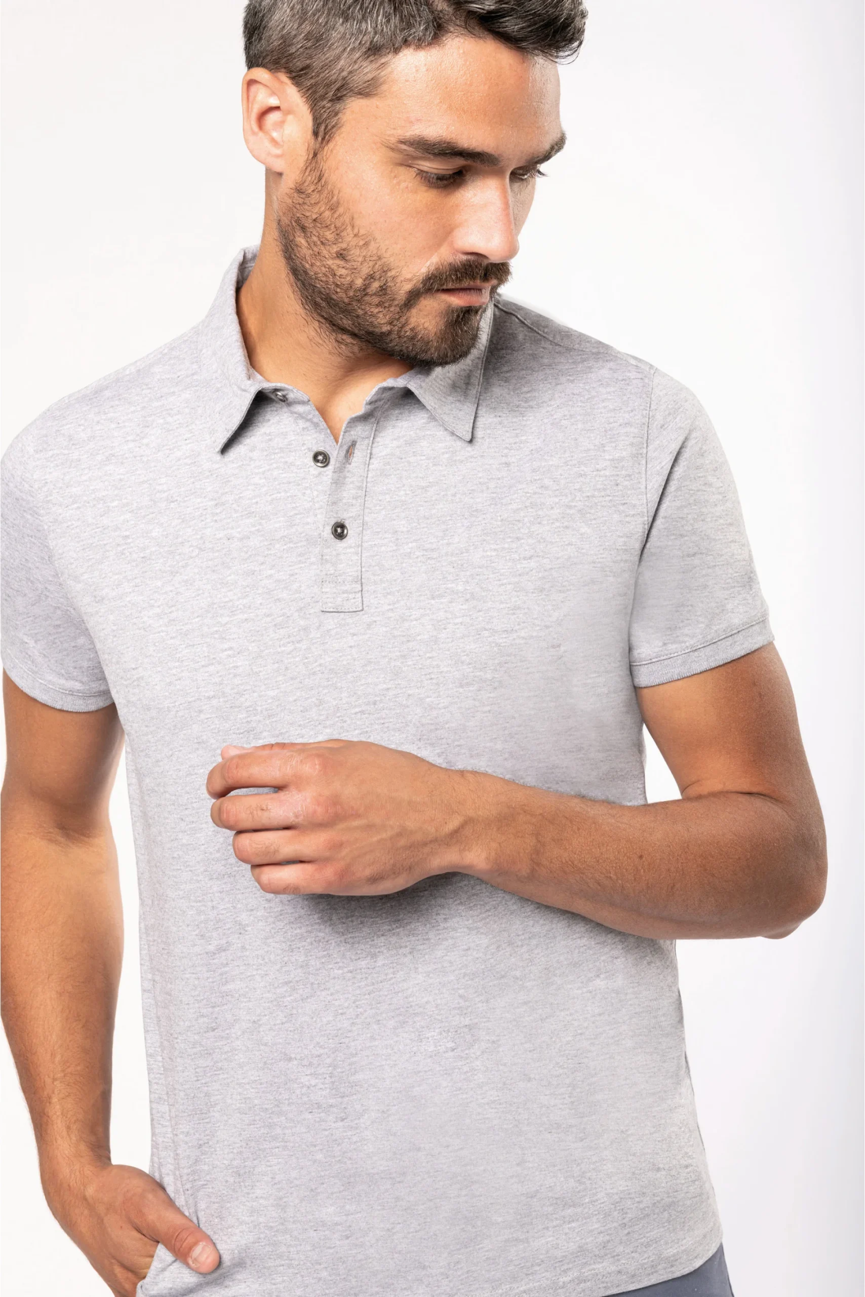 K262 - Polo jersey uomo manica corta - immagine 4