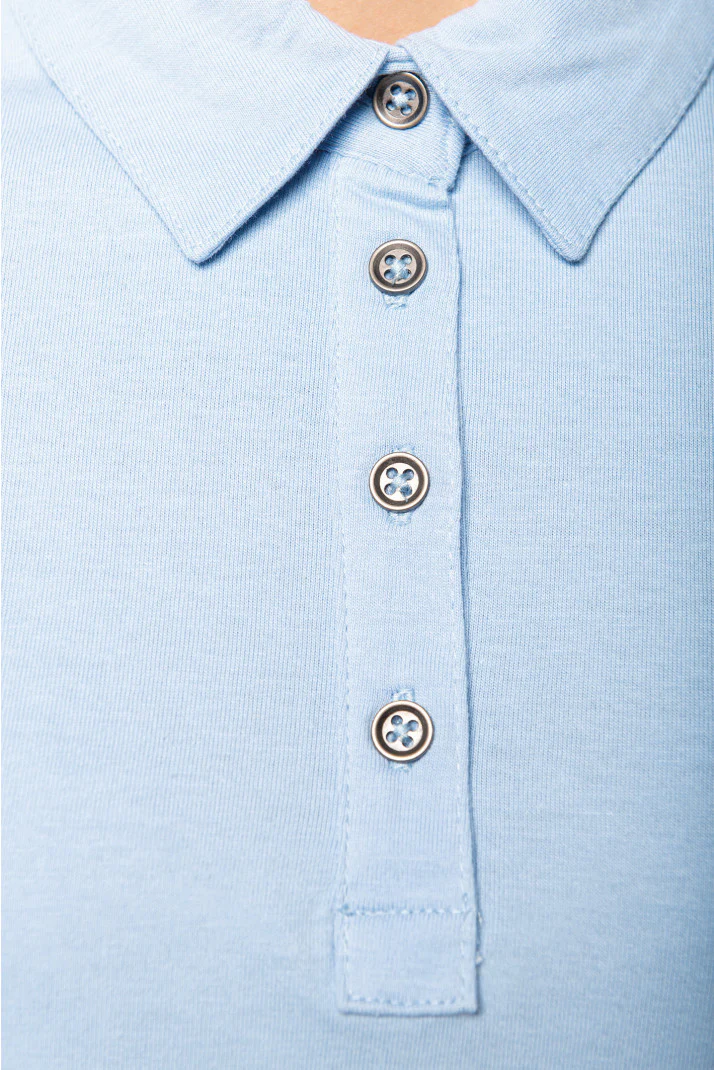 K263 - Polo jersey donna manica corta - immagine 6